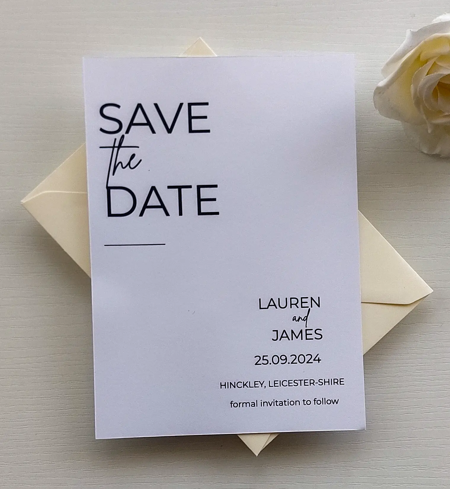Save the Dates & Invitations