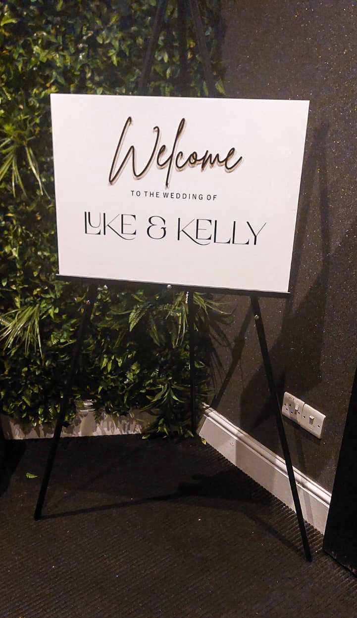 Personalised hire signage